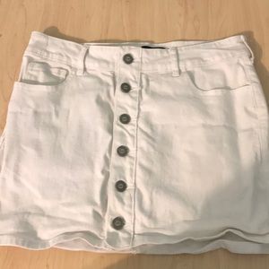 Hollister Button Down Mini Skirt